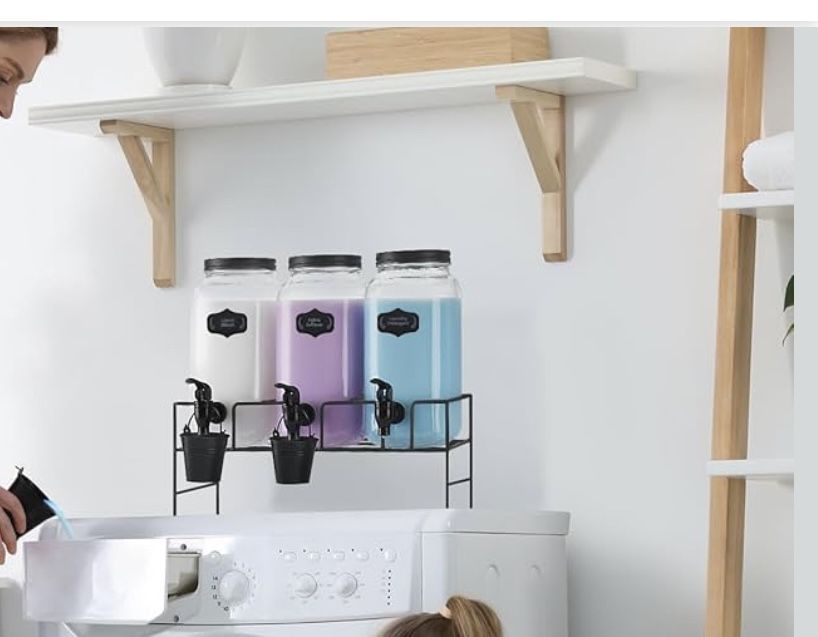 Laundry Room Detergent And Softener Dispensers 