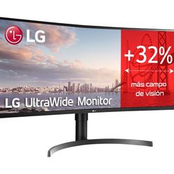NEW LG 35” UltraWide Curved Monitor – QHD / 100Hz / HDR / USB-C