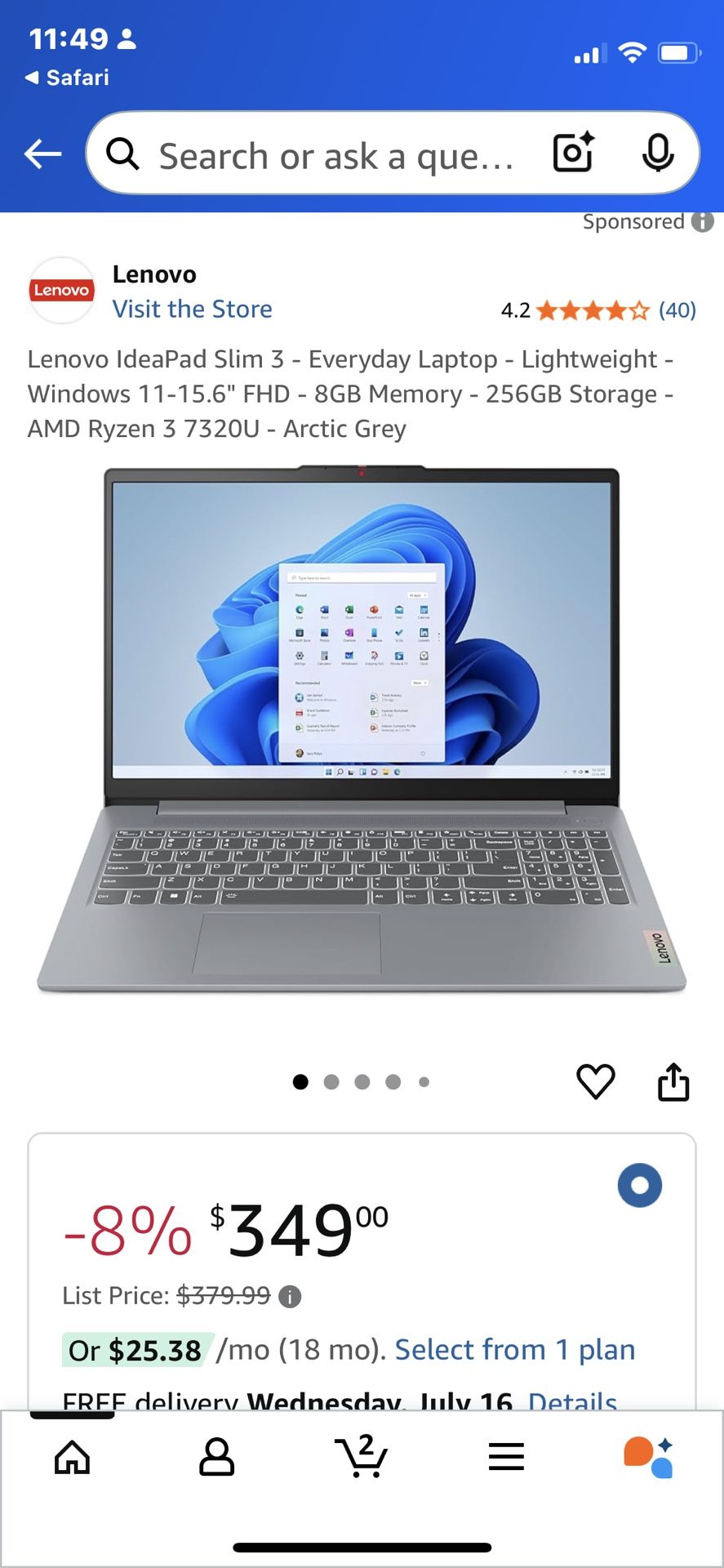 Lenovo Ideapad 3
