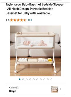 Baby bassinet bedside sleeper