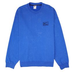 NIKE / STUSSY ACID WASH CREWNECK SIZE MEDIUM 