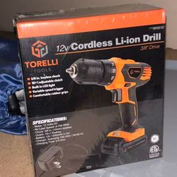 Torelli 12V Cordless Drill