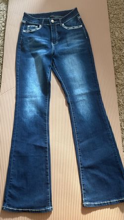 2-Pair Flare Jeans Bundle – Size 7/8