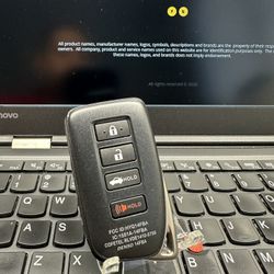 OEM Lexus Smart Key Remote Control Fob