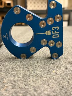 L.A.B. Golf DF3 Armlock Putter – TPT Shaft Upgrade – RH – Blue – 41” – 77° Lie