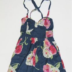 Abercrombie & Fitch Floral Babydoll Mini Dress