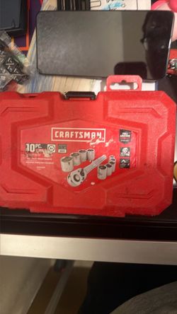 Craftsman 10 pc  3/8 drive SAE