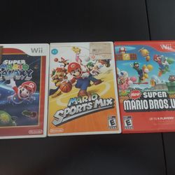 Mario Wii Games 