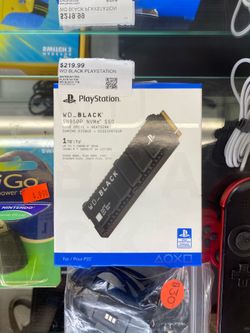 WD BLACK PLAYSTATION SSD 1 TB