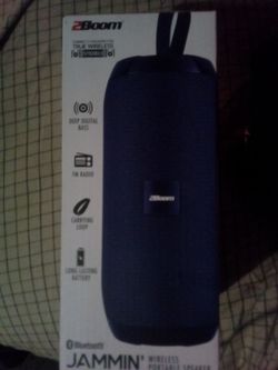 2Boom wireless Bluetooth speaker