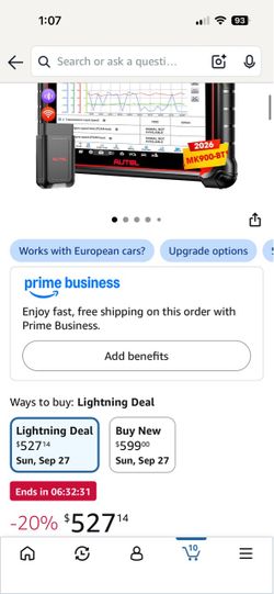 Autel scanner