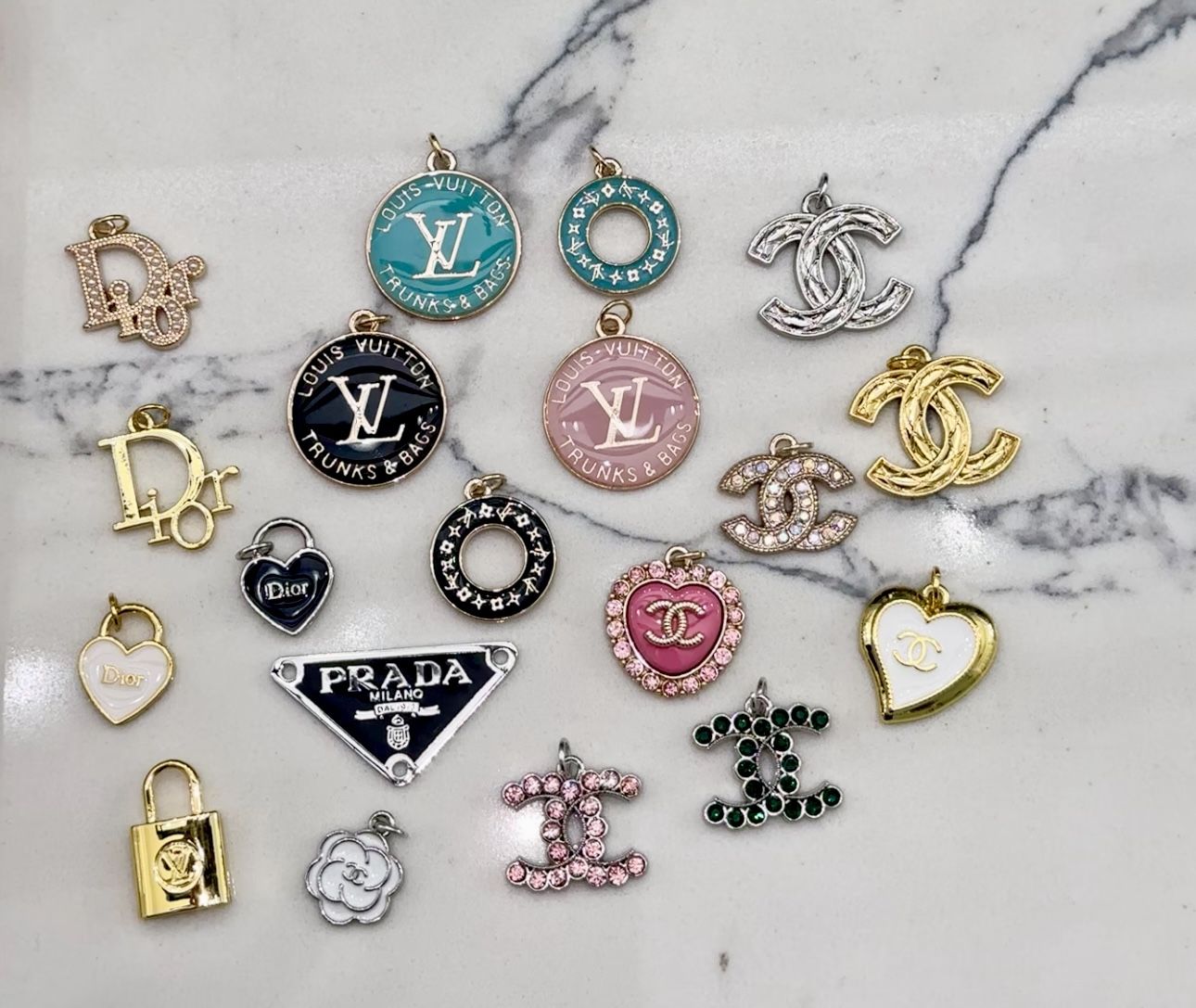 CC Auth Designer Charms Jewelry 