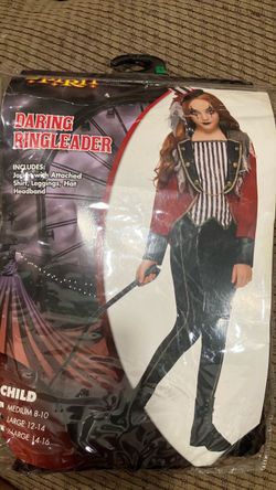 Daring Ringleader Girls Halloween Costume