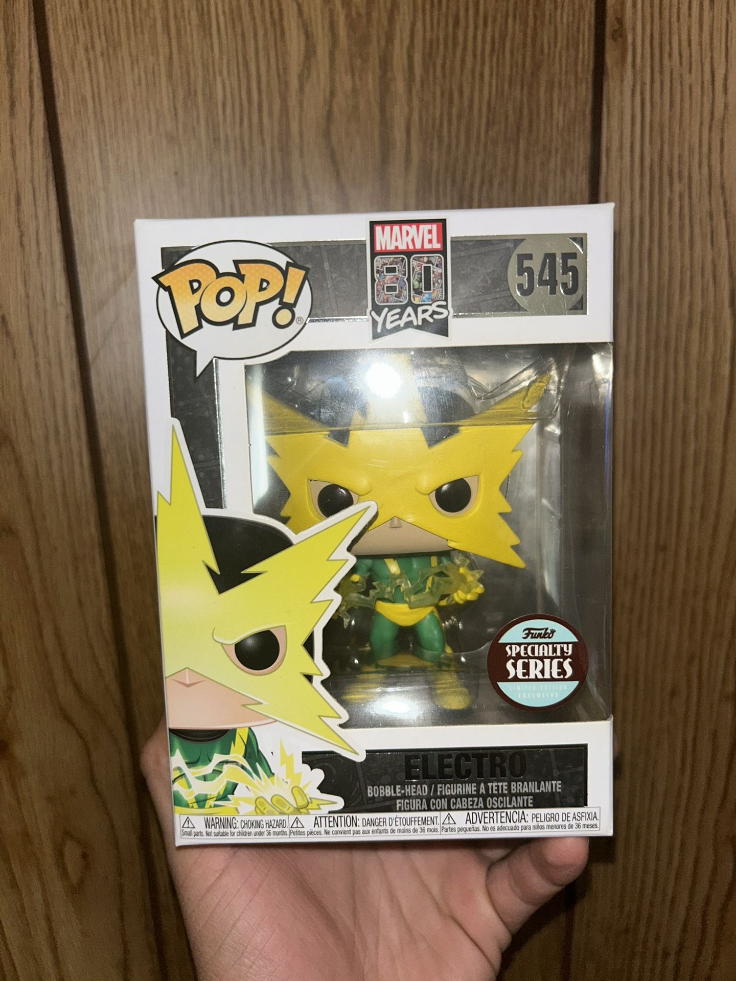 Marvel Electro Funko Pop 545