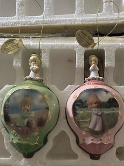 Precious Moments Porcelain Ornaments