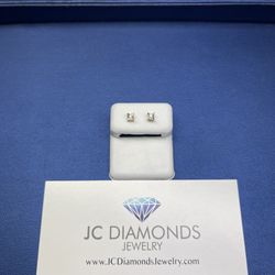 Earrings 14k Gold Diamonds 