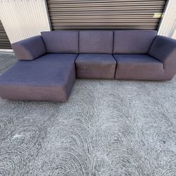 Modular Morton Sofa sectional couch with Chaise. Free delivery!
