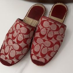 Vintage Coach Espadrilles 