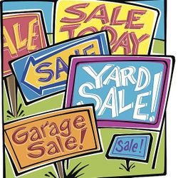 Saturday Only 8am-12:30pm Yard Sale
