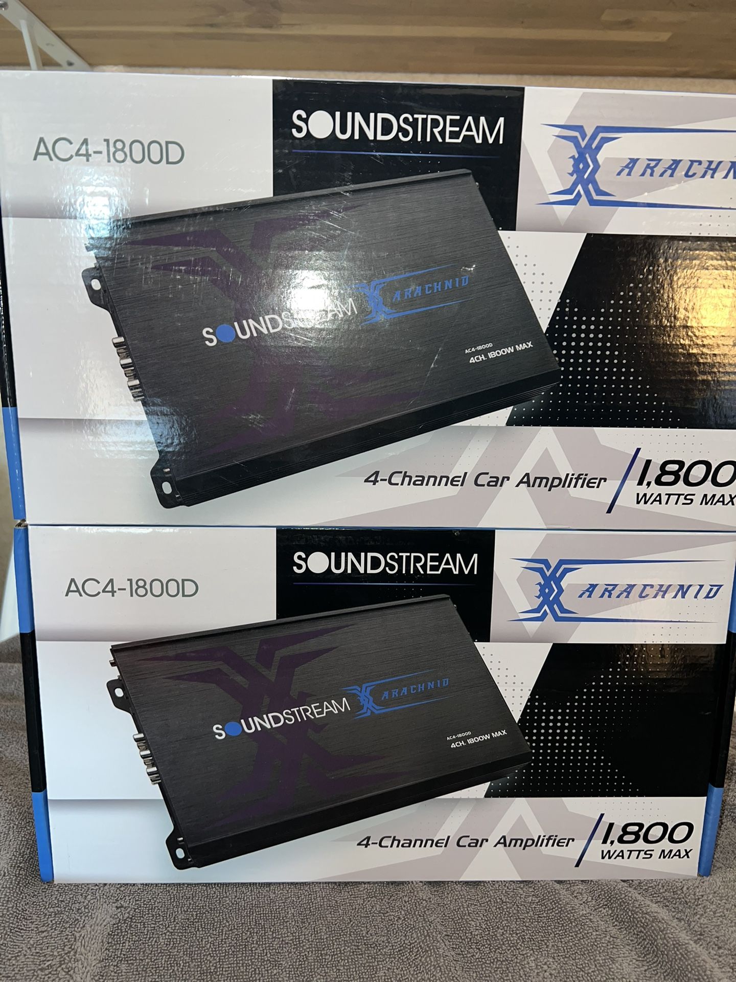 Soundstream 1800 Watt 4 Channel Amp 