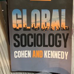 Global Sociology Cohen And Kennedy Third Edition 
