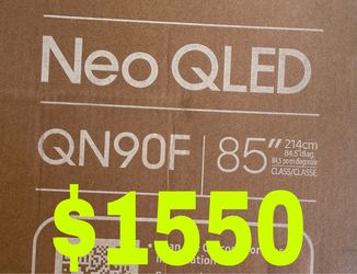 Samsung 85” QN90F Neo QLED 4K TV – Open Box (Like New) – $1550