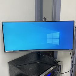 Samsung 34" Curved Monitor c34h890wgn   HDMI, DP, Type C ports