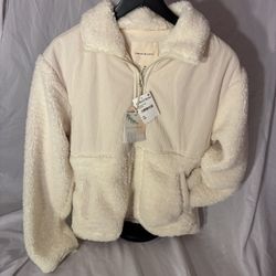 Thread & Supply Full-Zip Sherpa and Corduroy Jacket