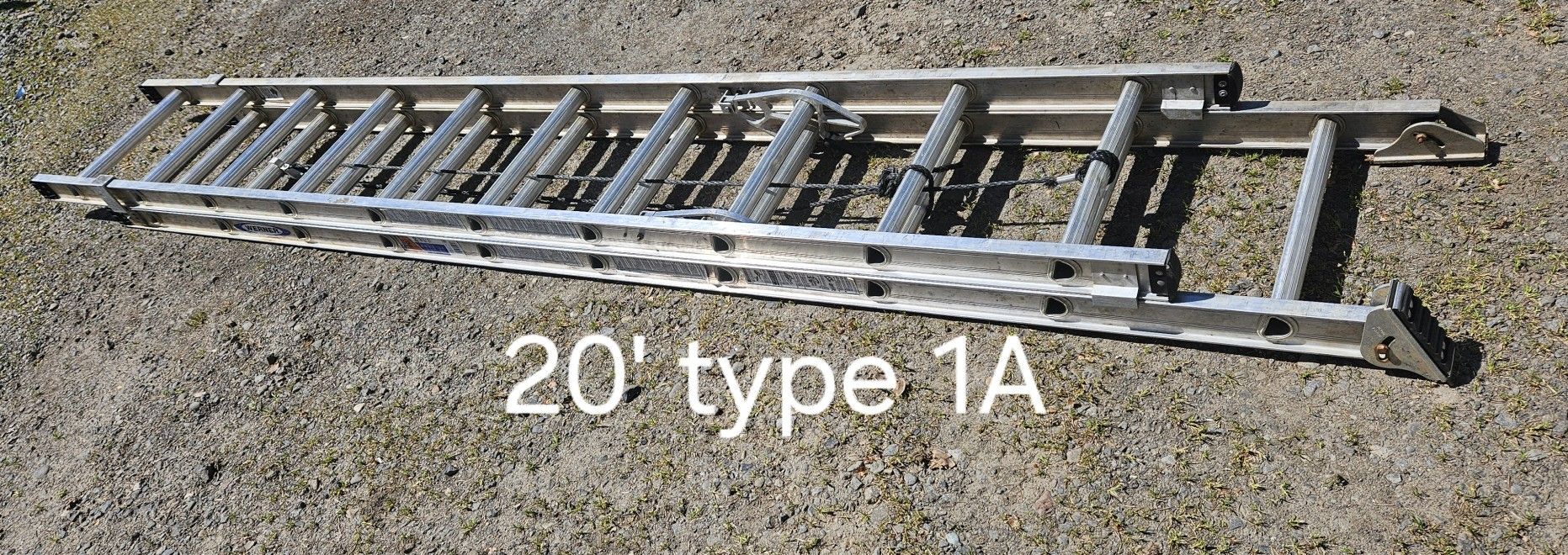 20' Werner aluminum ladder -type 1A(300#)