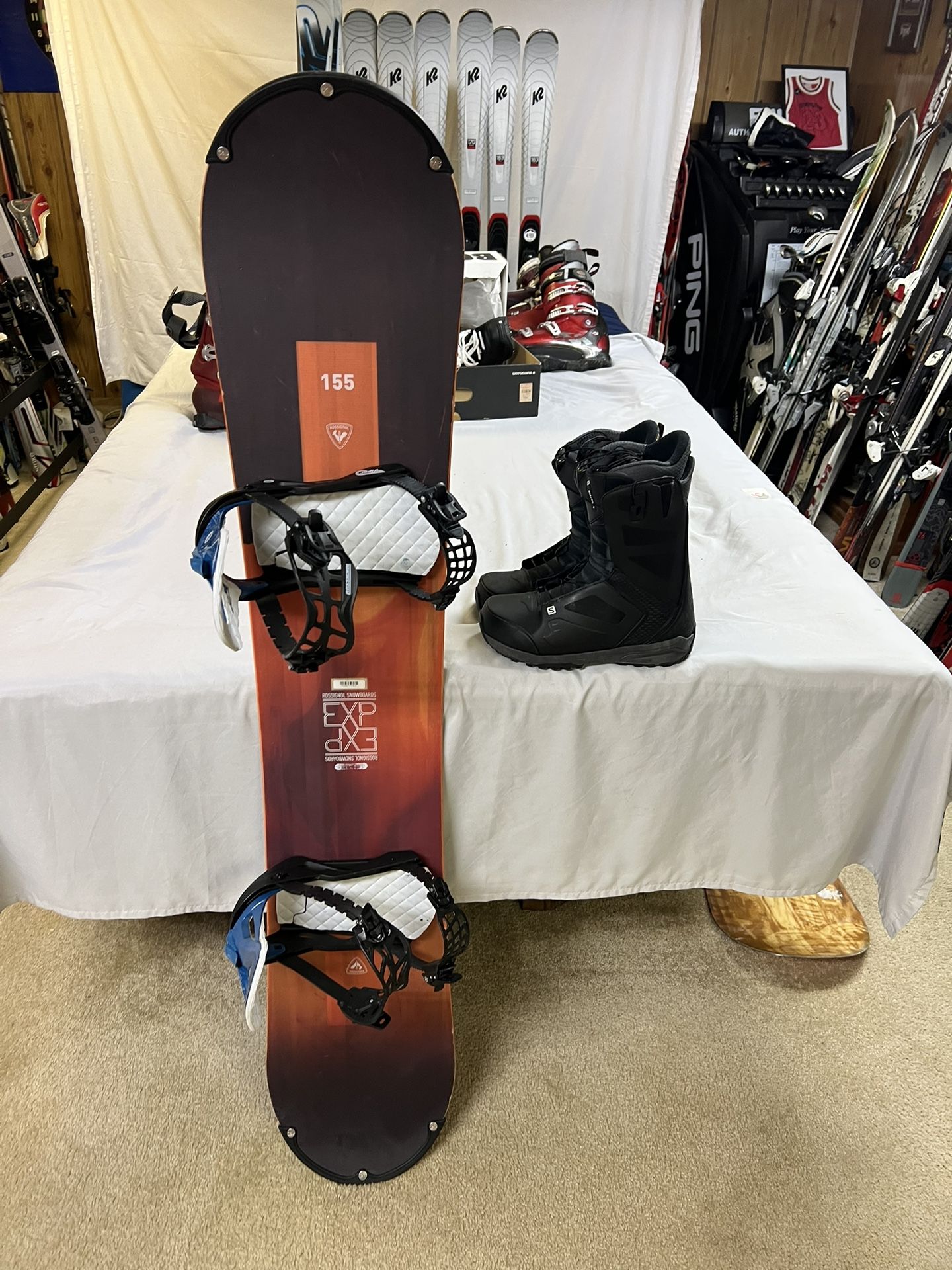 Rossignol Snowboard Package With Boots And Bindings