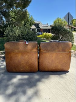 Vintage American Tourister Leather Bags