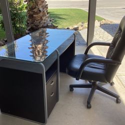 Desk & chair - $35 for both 