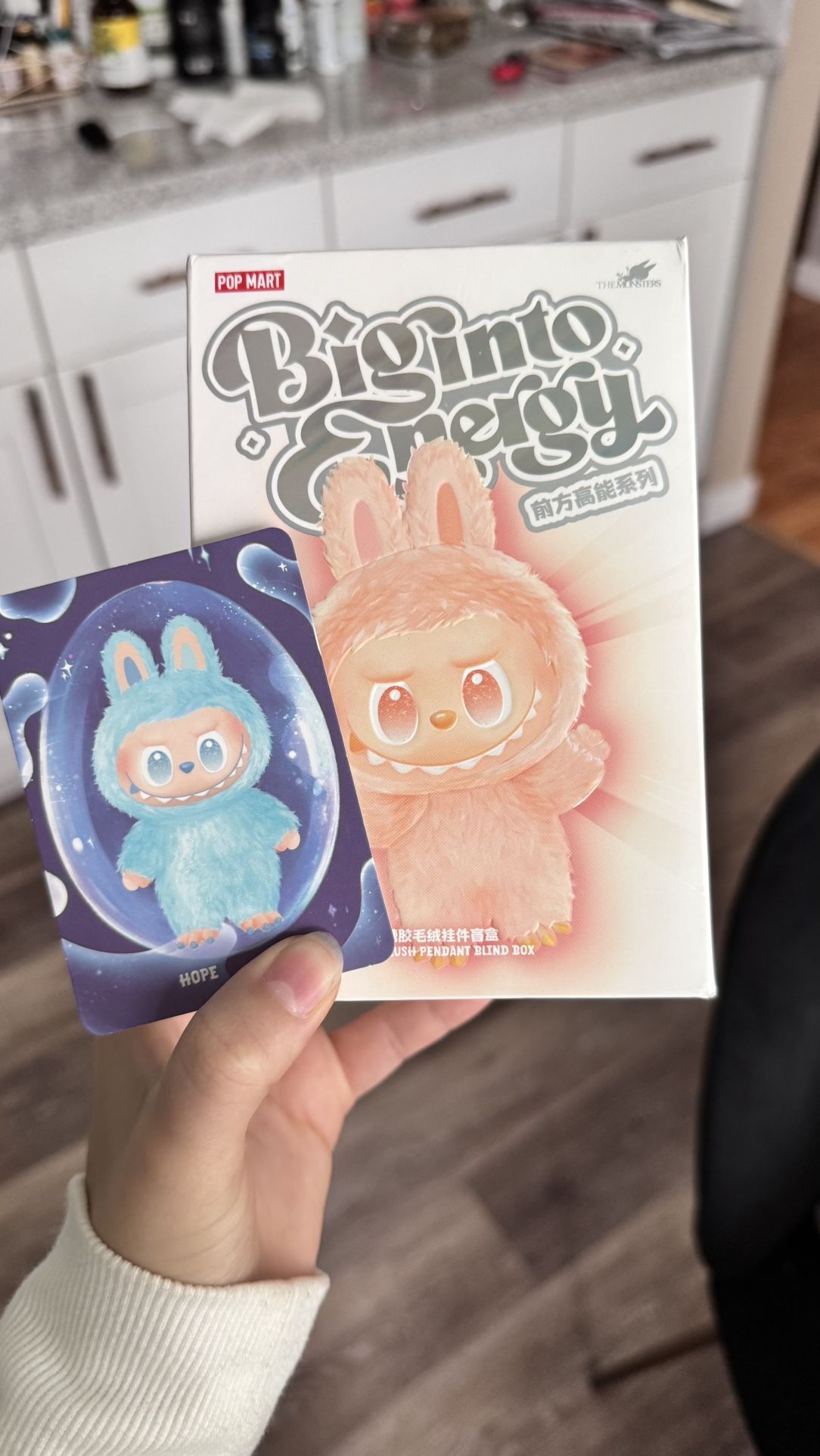 Big Into Energy Labubu V3 Hope Pop Mart