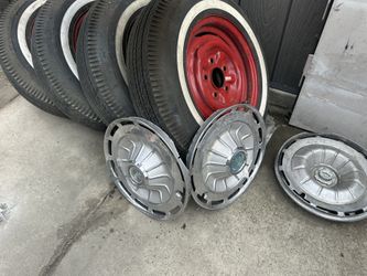 1962. Impala Rims, And Hubcaps.