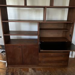 Wall Shelving Unit/Room Divider