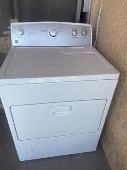 white dryer