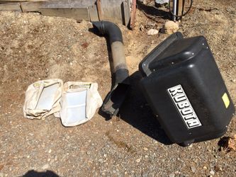 Kubota double bagging system