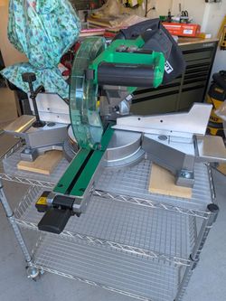 Metabo hpt 10 inch sliding compound miter saw