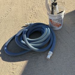 Pool Hose And Vacuum Catch Hose