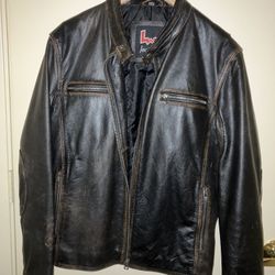 LM REAL LEATHER JACKET- 