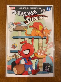 Spider-Man/Superman #1 Alpha Exclusive Gurihiru Variant