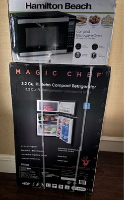 Fridge and Microwave