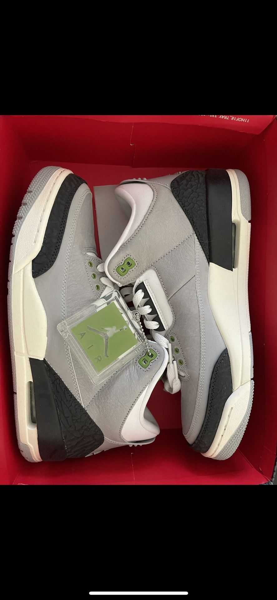 Brand New Air Jordan 3 Chlorophyll Sz 10
