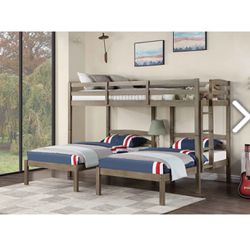 TRIPLE BUNK BED (FREE DELIVERY) 