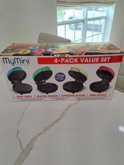 Mini set of waffle maker-NEW