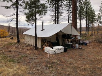 12x14 canvas hunting wall tent