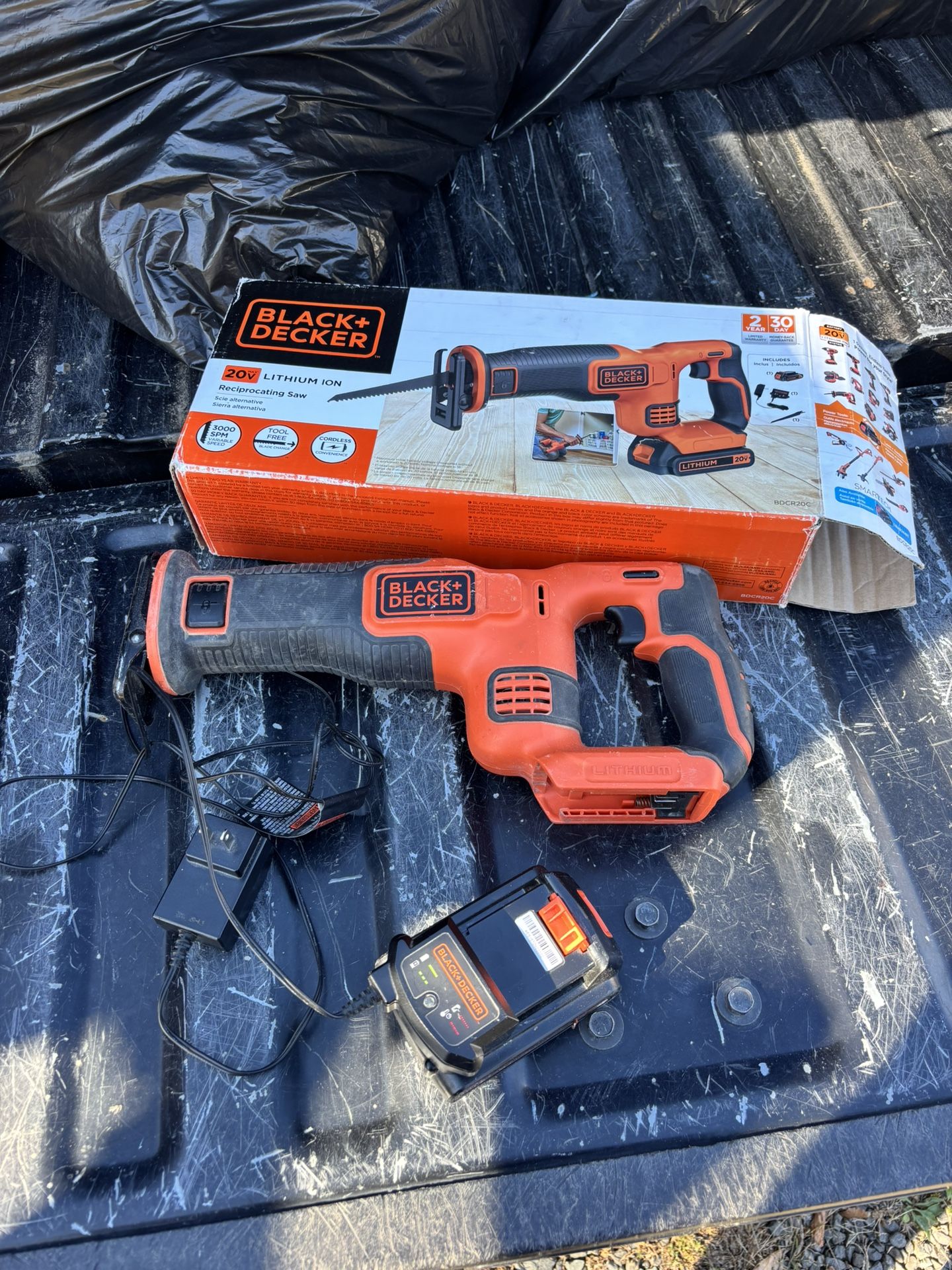 Black & Decker 20v Sawzall