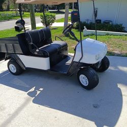 EZGO gas utility cart