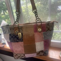 Coach Vintage Patchwork Tote
