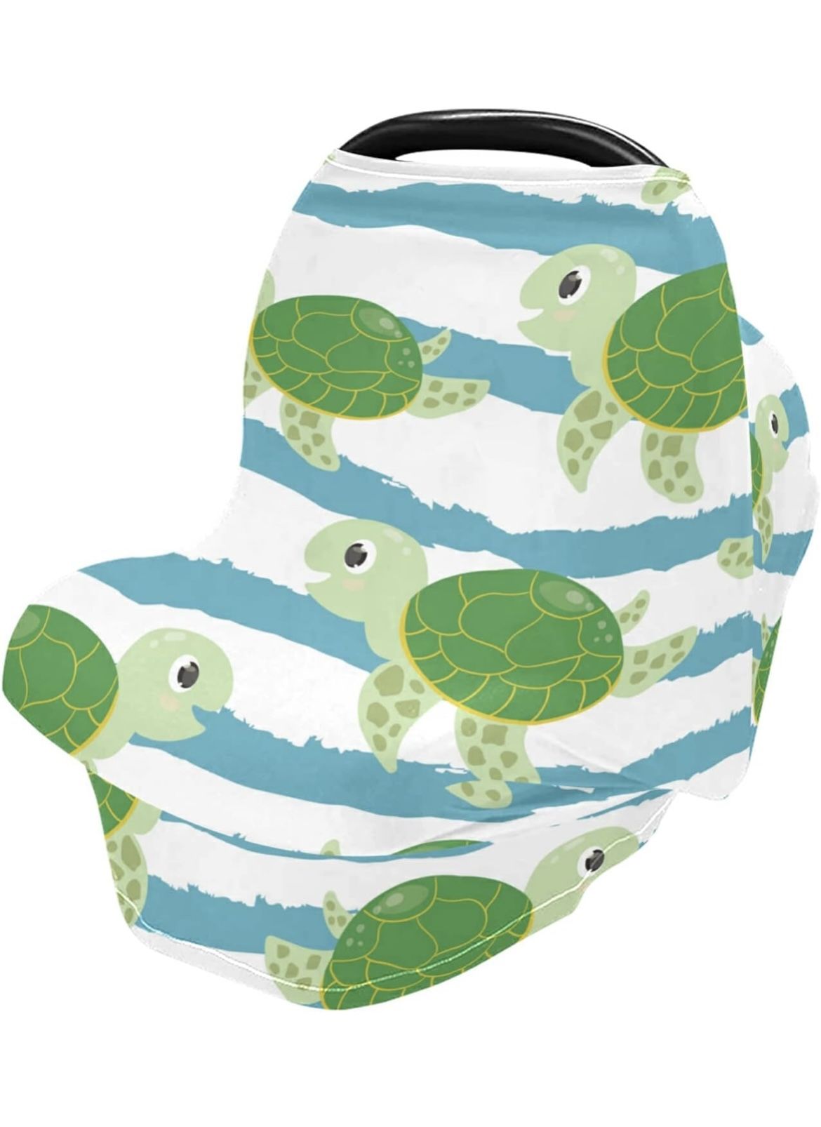 Turtle: Baby/Infant Carseat Canopy Nursing Breastfeed Cover